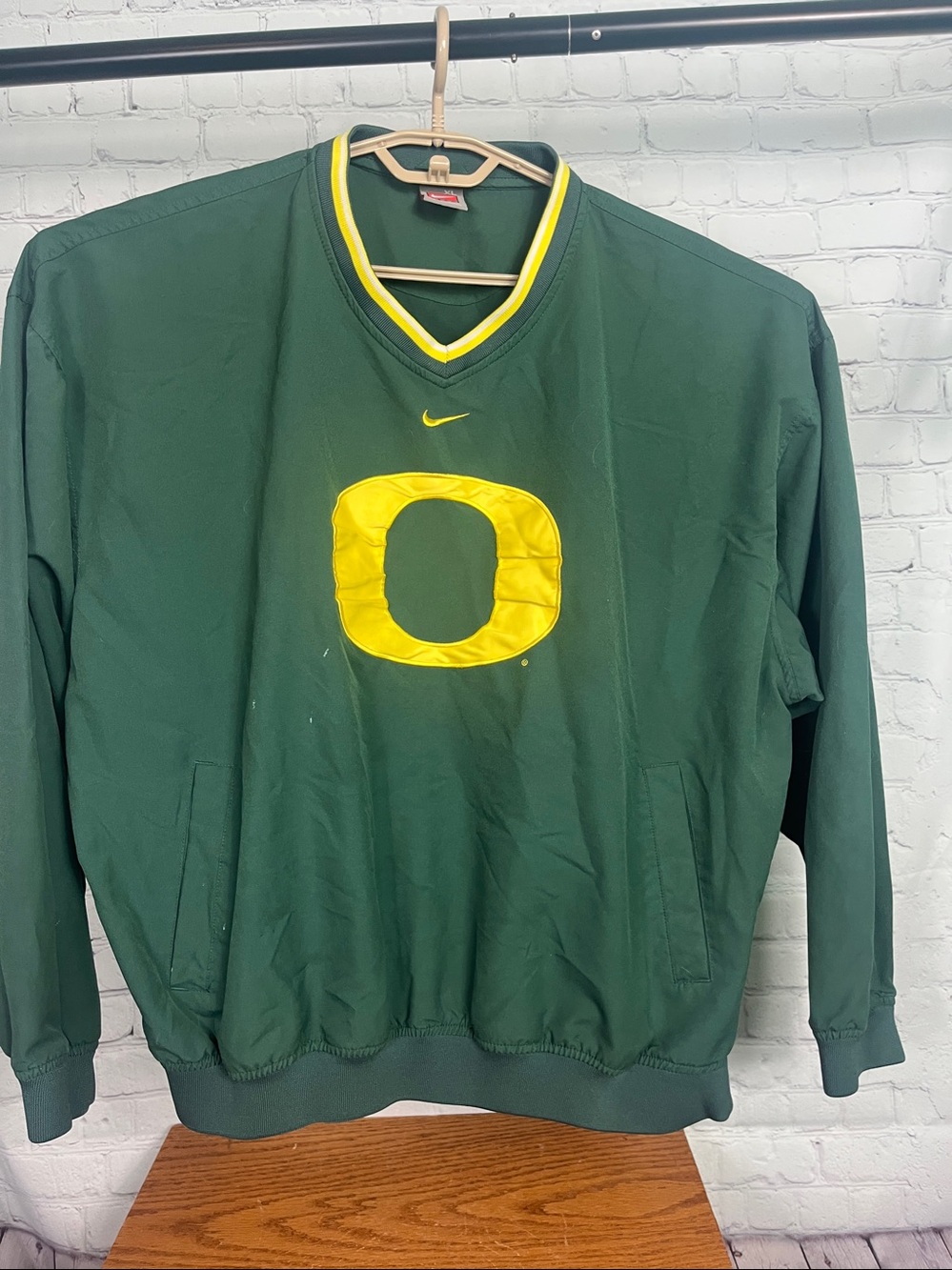 Vintage Nike Oregon Ducks Pullover Windbreaker XL
